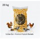 Al Masroor Premium Whole Yellow Corn Kernels 20 kg – High-Energy Popcorn Seeds for Parrots, Pigeons, Chickens, Ducks, Quail, Wild Birds, Poultry, Livestock & Wildlife Feed