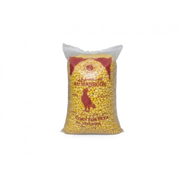 Premium Dried Whole Yellow Corn Kernels for Livestock & Wildlife – High-Energy, All-Natural Animal Feed, Nutrient-Rich, 20 kg Bag