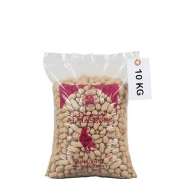 Plain Unsalted Peanuts for Birds & Small Animals – 10kg Bag | Raw, Aflatoxin-Tested, Safe for Parrots, Wild Birds, Squirrels, Hamsters & Rabbits