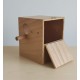 Wooden Bird Breeding & Nesting Box for Small Birds – Natural Wood Birdhouse with Perch & Easy-Clean Hinged Door – Cage or Aviary Mount – Size 20.5 × 18 × 22 cm Wooden Bird Breeding & Nesting Box for Small Birds – Natural Wood Birdhouse with Perch & Easy-Clean Hinged Door – Cage or Aviary Mount – Size 20.5 × 18 × 22 cm