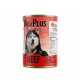 ProPlus Premium Wet Dog Food – Beef Chunks in Gravy, 400g Can × 12 | High-Quality, Protein-Rich Nutrition for Adult Dogs