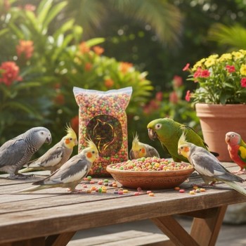 ZuPreem FruitBlend Bird Food Pellets – 10 kg | Complete & Balanced Nutrition for Parrots, Conures, Cockatiels, Lovebirds, Macaws & More