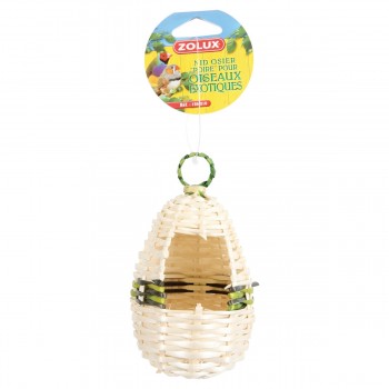 ZOLUX WICKER APPLE NEST ( 14.5 CM ) FOR BIRD